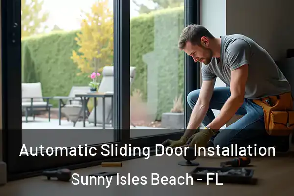 Automatic Sliding Door Installation Sunny Isles Beach - FL