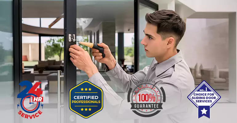 Andersen Sliding Door Latch Replacement in Sunny Isles Beach