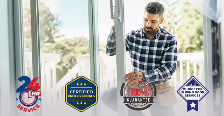 Residential Impact Sliding Glass Door Repair in Sunny Isles Beach