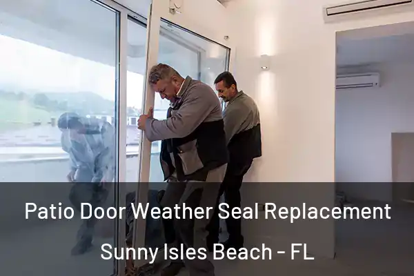 Patio Door Weather Seal Replacement Sunny Isles Beach - FL