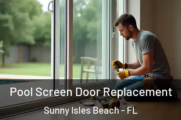 Pool Screen Door Replacement Sunny Isles Beach - FL