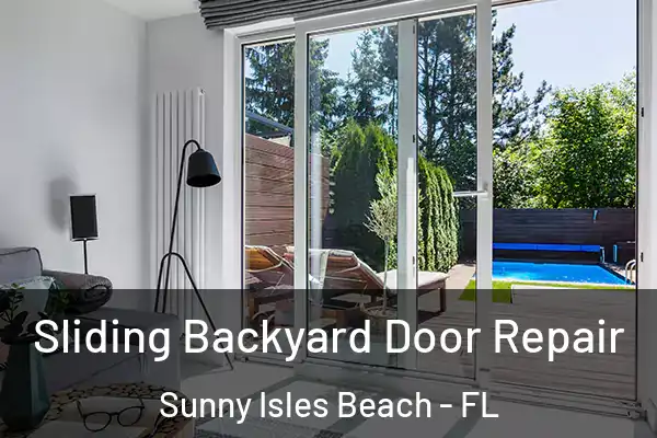 Sliding Backyard Door Repair Sunny Isles Beach - FL
