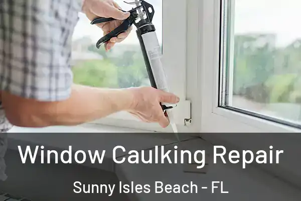 Window Caulking Repair Sunny Isles Beach - FL